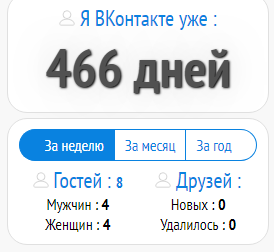 Как узнать когда была создана страница вконтакте